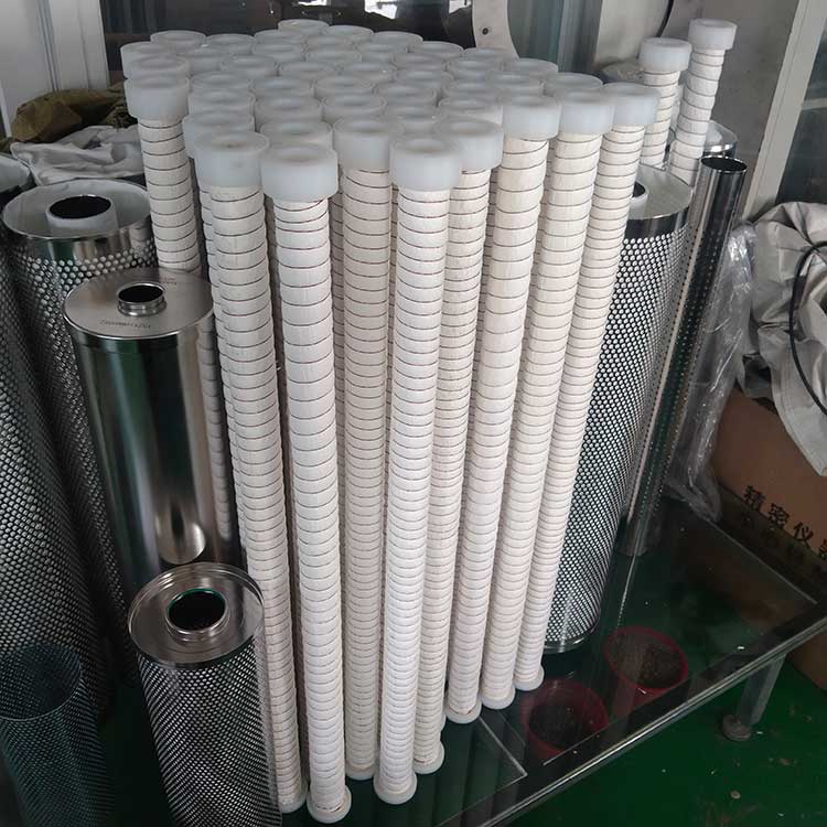 華豫生產(chǎn)供應(yīng)除油器濾芯 長度1018 無紡布、玻纖棉